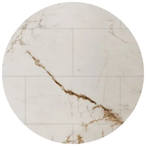 Awaken Gold Subway shower tile color